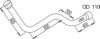 DINEX 68183 Exhaust Pipe